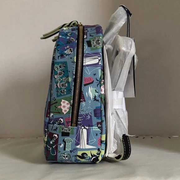 Disney Parks Dooney & Bourke Haunted Mansion Mini Backpack - Picture 3 of 8
